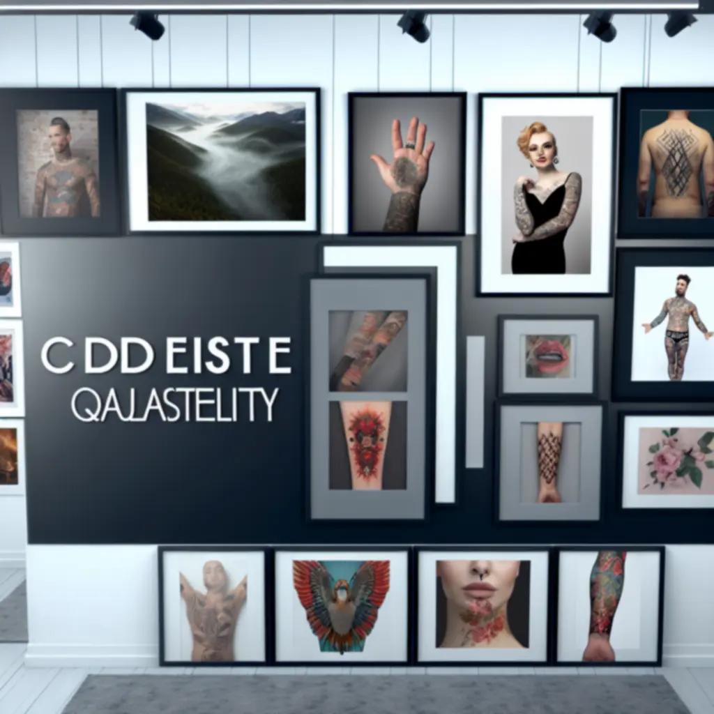 Több tetoválási stílust bemutató portfólió válogatás
